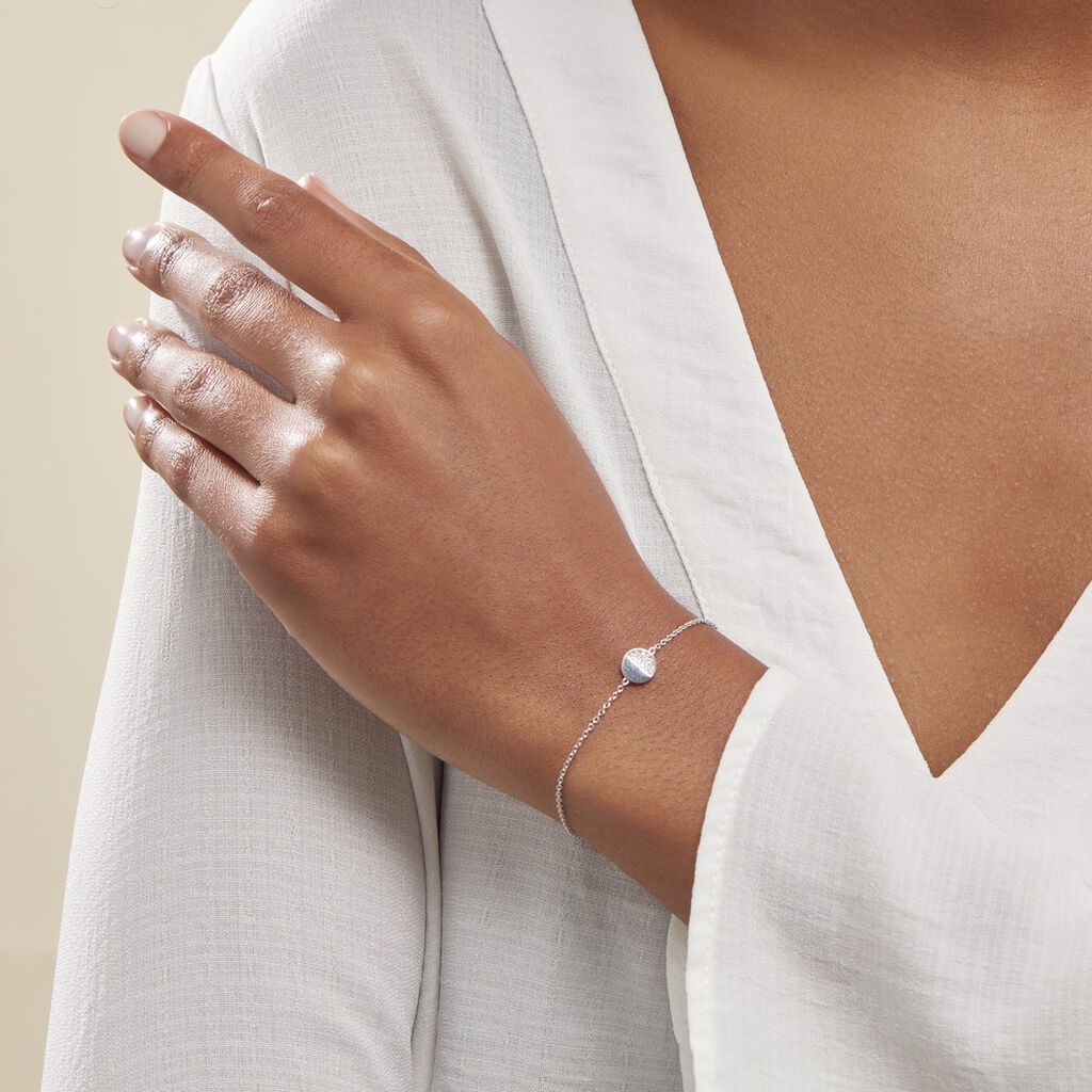 Bracelet Argent Viviano Oxydes De Zirconium - Bracelets Femme | Histoire d’Or