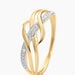 Bague Assa Or Jaune Diamants - Bagues avec pierre Femme | Histoire d’Or