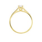 Bague Solitaire One Or Jaune Diamant - Bagues solitaires Femme | Histoire d&rsquo;Or