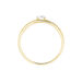 Bague Or Jaune Daegan Oxydes De Zirconium - Bagues solitaires Femme | Histoire d’Or