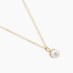 Collier Delight Or Jaune Perle De Culture Oxyde De Zirconium - Colliers Femme | Histoire d&rsquo;Or