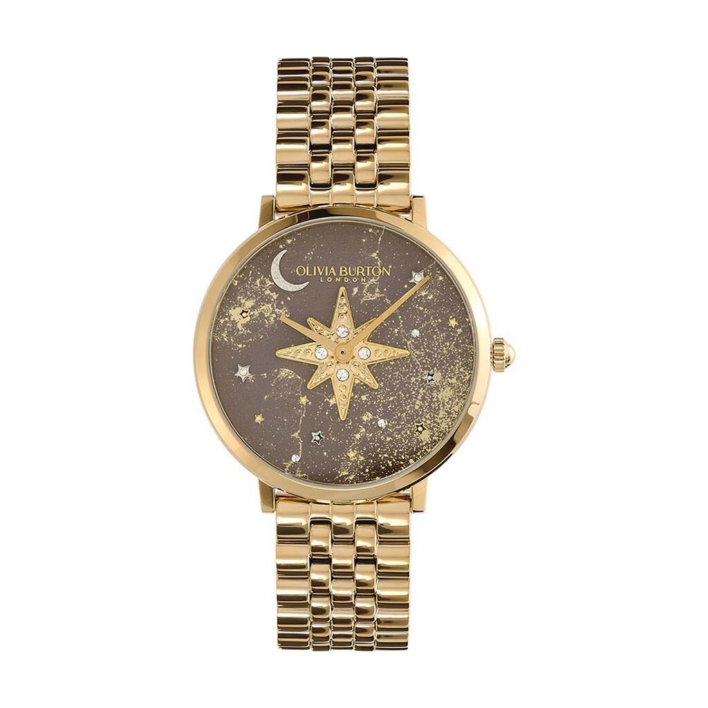 Montre Olivia Burton Celestial Nova Marron - Montres Femme | Histoire d&rsquo;Or