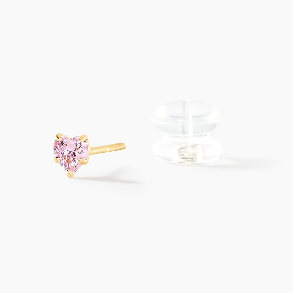 Boucles D'oreilles Puces Daria Or Jaune Oxyde - Clous d'oreilles Femme | Histoire d’Or