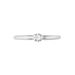 Bague Solitaire Flora Or Blanc Diamant - Bagues solitaires Femme | Histoire d’Or