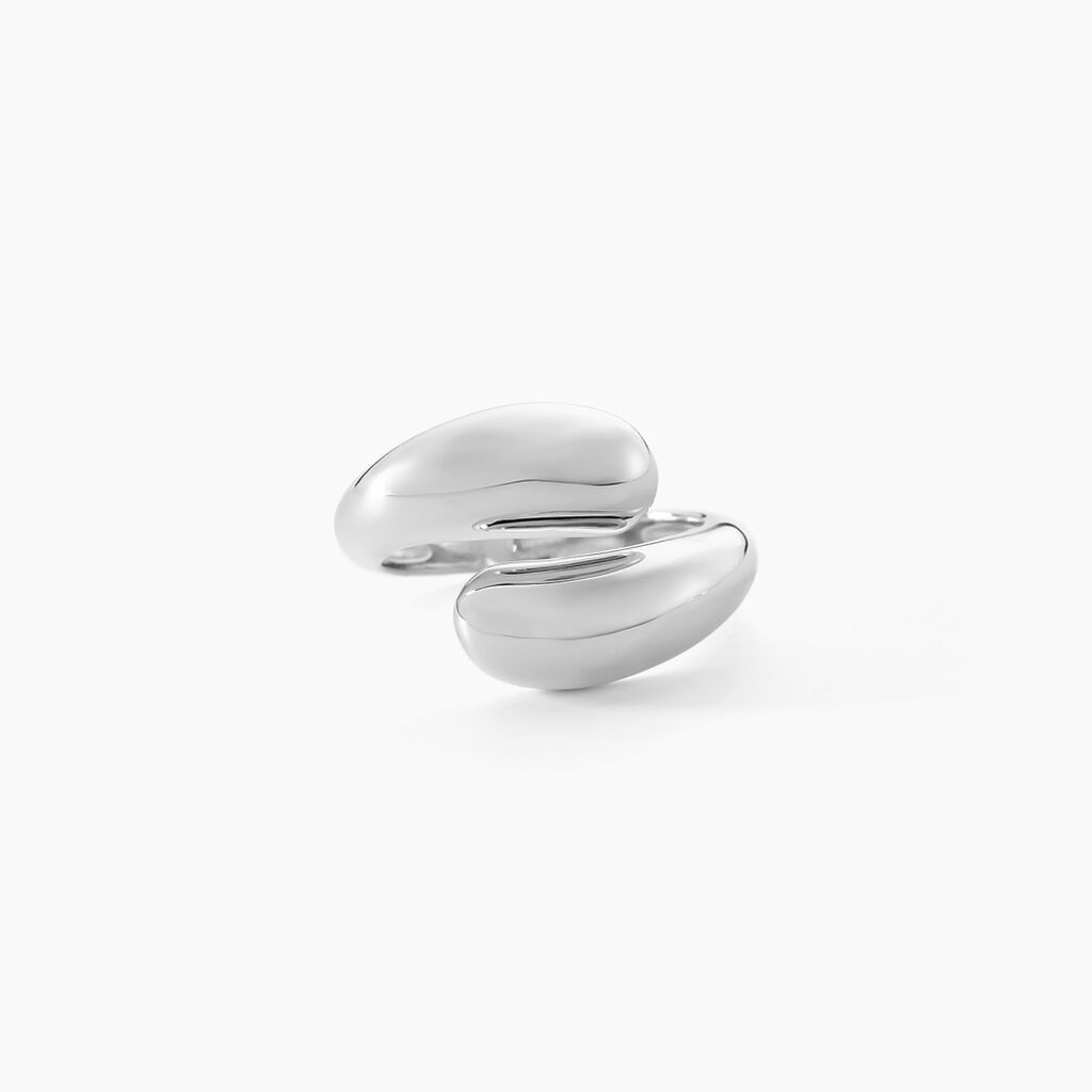 Bague Egerie Argent Blanc - Bagues fantaisie Femme | Histoire d&rsquo;Or