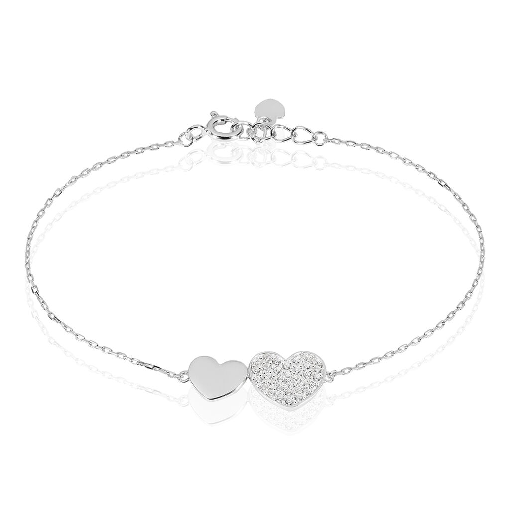 Bracelet Betti Argent Blanc Oxyde De Zirconium - Bracelets fantaisie Femme | Histoire d’Or