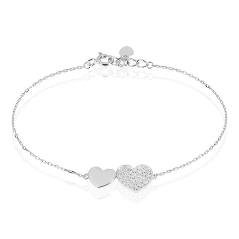 Bracelet Betti Argent Blanc Oxyde De Zirconium - Bracelets fantaisie Femme | Histoire d’Or