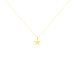 Collier Or Jaune Aenor Motif Etoile De Mer - Colliers Femme | Histoire d’Or