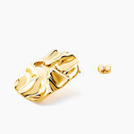 Boucles D'oreilles Puces Maelisa Acier Jaune Sans Pierre - Boucles d'oreilles fantaisie Femme | Histoire d&rsquo;Or