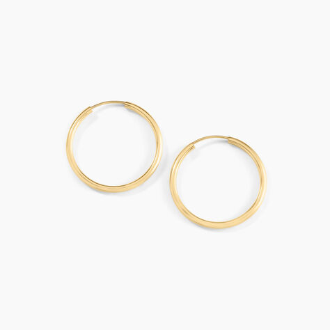 Créoles Valencina Or Jaune - Boucles d'oreilles créoles Femme | Histoire d’Or
