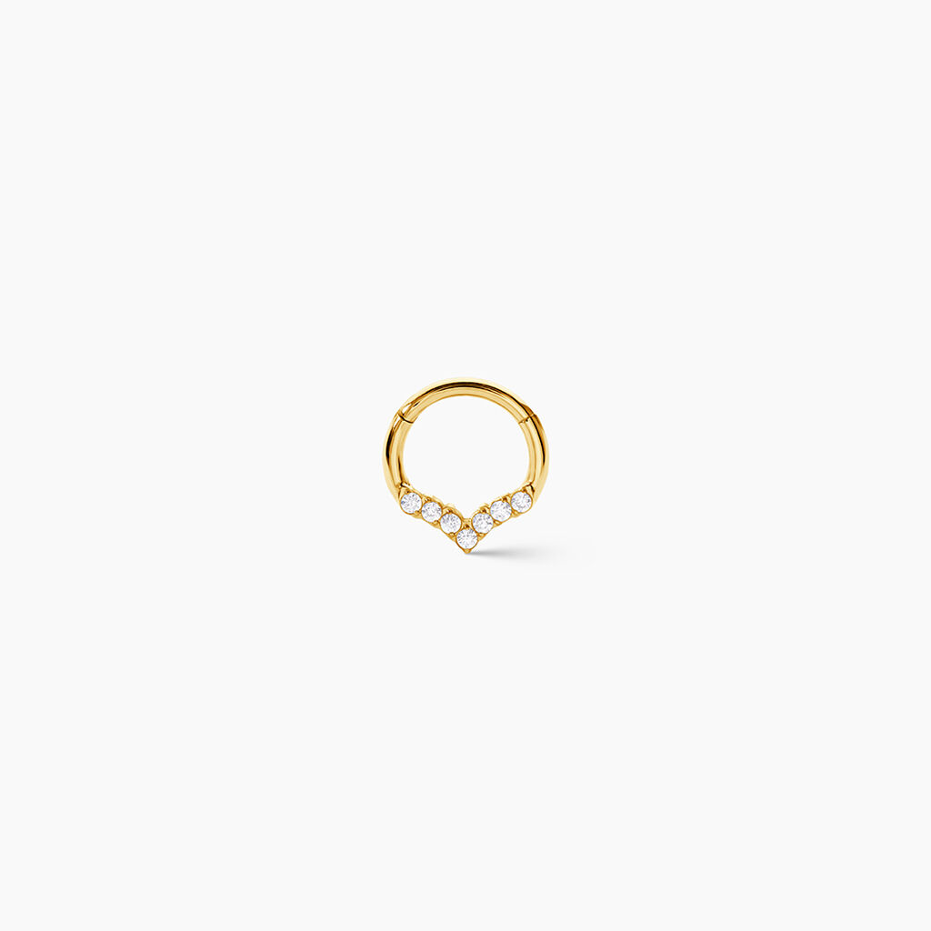 Piercing Stilla Titane Jaune Oxyde De Zirconium - Bijoux Femme | Histoire d&rsquo;Or