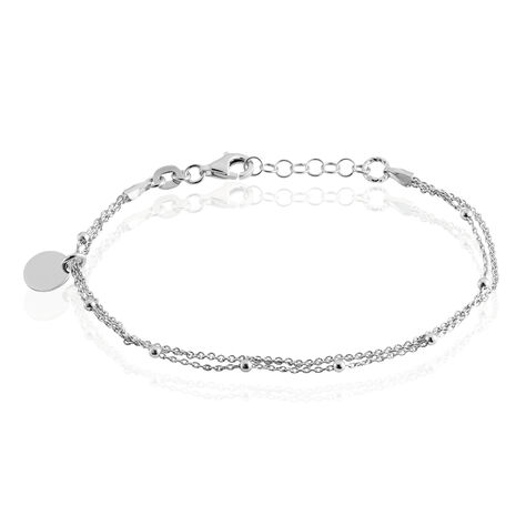 Bracelet Argent Blanc Mireio - Bracelets Femme | Histoire d’Or