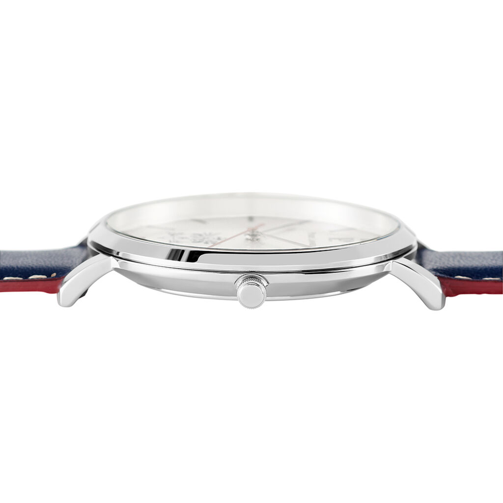 Montre Pierre Lannier Elysee Argenté - Montres Homme | Histoire d’Or