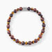 Bracelet Younes Acier Argenté Oeil De Tigre - Nouveautés Homme | Histoire d’Or