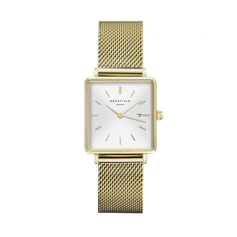 Montre Rosefield The Boxy Blanc - Montres Femme | Histoire d&rsquo;Or