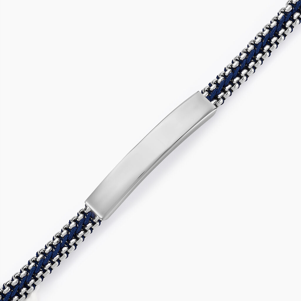 Bracelet Jourdan Joscelin Acier Argenté - Nouveautés bijoux Homme | Histoire d’Or