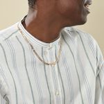 Cha&icirc;ne Bixente Plaqu&eacute; Or Jaune - Chaines Homme | Histoire d&rsquo;Or