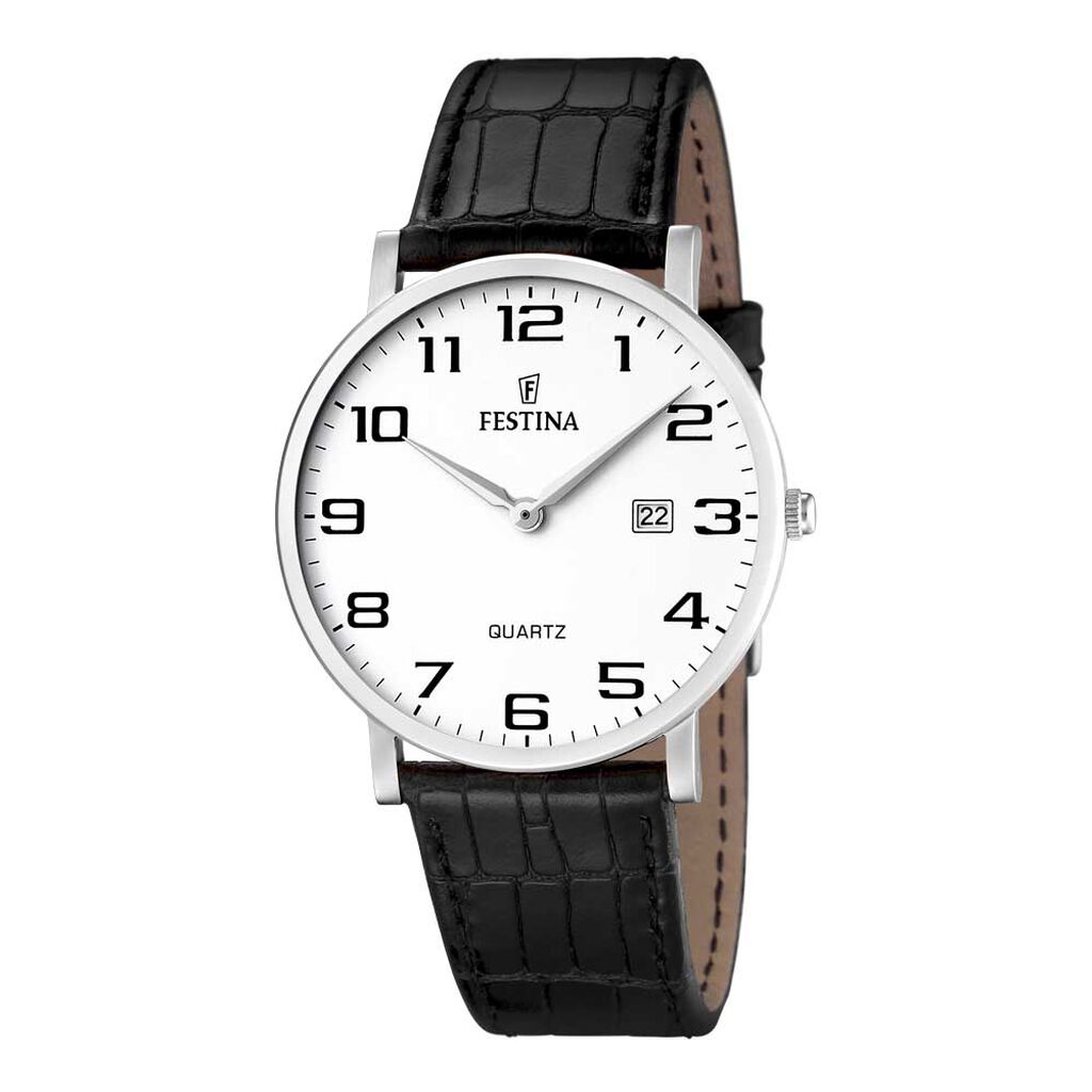 Montre Festina Classics Blanc - Montres Homme | Histoire d&rsquo;Or