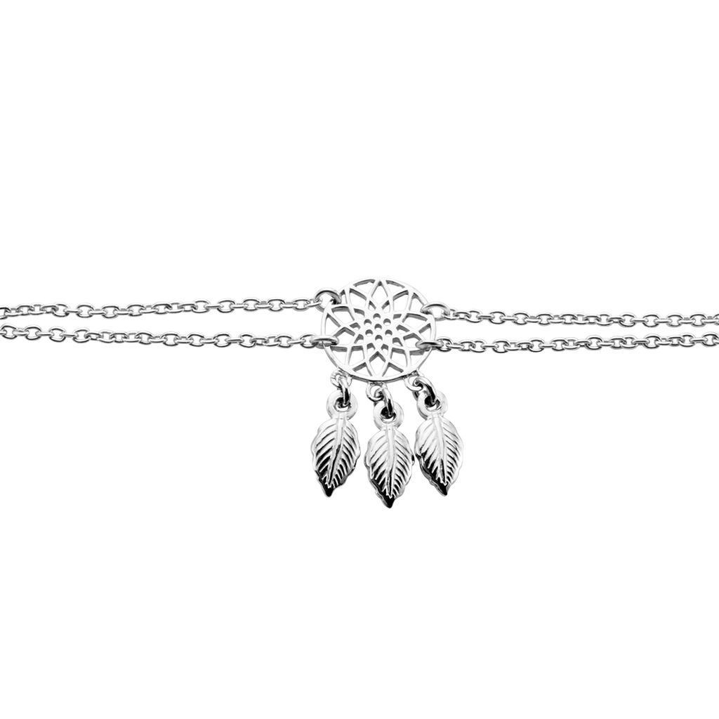 Chaîne De Cheville Argent Blanc Tangui Oxydes De Zirconium - Chaînes de cheville Femme | Histoire d’Or