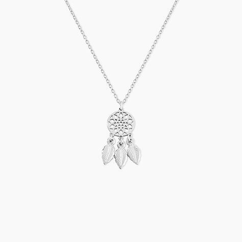 Collier Ida Argent Blanc - Colliers fantaisie Femme | Histoire d&rsquo;Or