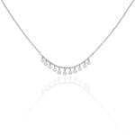 Collier Savahna Argent Blanc - Colliers fantaisie Femme | Histoire d&rsquo;Or