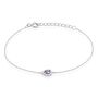 Bracelet Argent Tania Oxydes De Zirconium