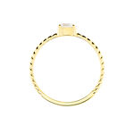 Bague Cymbeline Or Jaune Oxyde De Zirconium - Bagues solitaires Femme | Histoire d&rsquo;Or