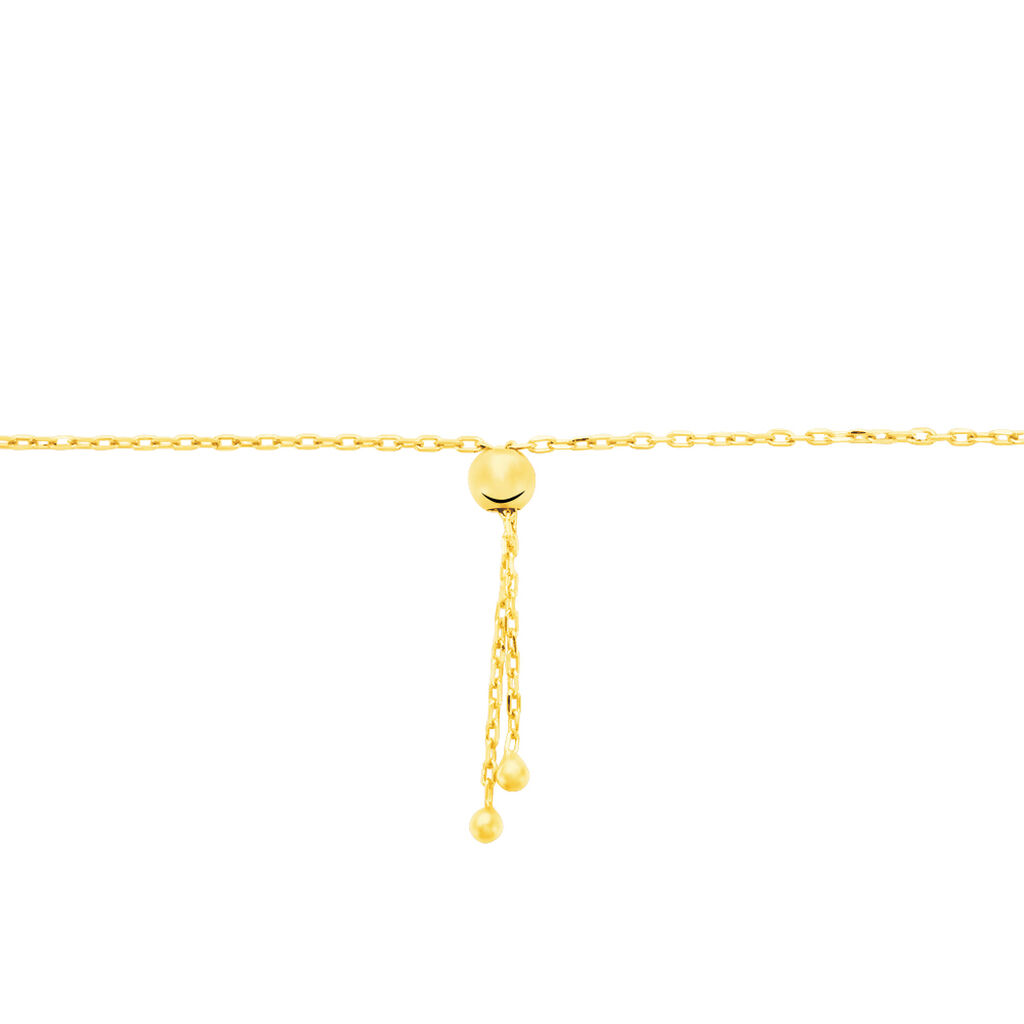 Bracelet Identit&eacute; Peronille Or Jaune - Gourmettes Femme | Histoire d&rsquo;Or