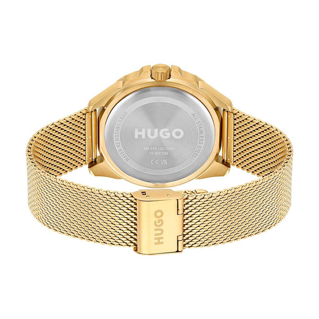 Montre Hugo Fresh Doré - Montres Homme | Histoire d’Or