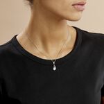 Collier Marina Cera Argent Blanc C&eacute;ramique Et Oxyde De Zirconium - Colliers Femme | Histoire d&rsquo;Or