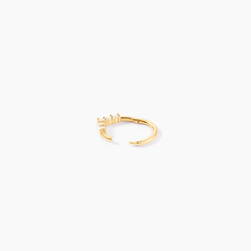 Piercing D'oreille Or Jaune Ailanta Oxydes De Zirconium - Bijoux Femme | Histoire d’Or