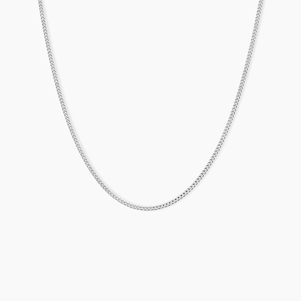 Cha&icirc;ne Clementine Argent Blanc - Chaines Femme | Histoire d&rsquo;Or