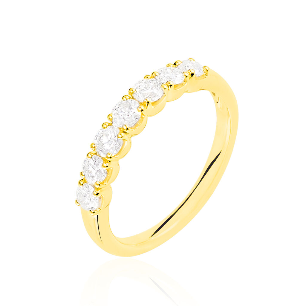Alliance Hera Or Jaune Diamant