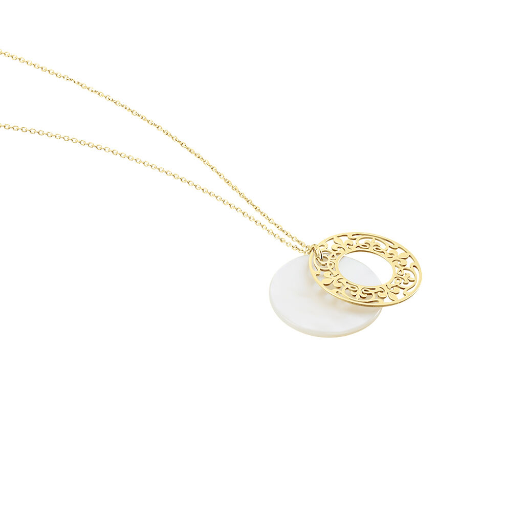 Collier Gisselle Or Jaune Nacre - Colliers Femme | Histoire d’Or