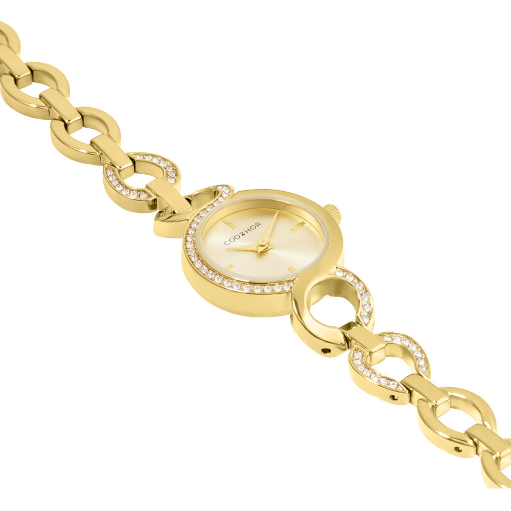 Montre Codhor Sarah Dor&eacute; - F&ecirc;te des m&egrave;res Femme | Histoire d&rsquo;Or