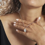 Collier Argent Bapper Oxydes De Zirconium - Colliers fantaisie Femme | Histoire d&rsquo;Or