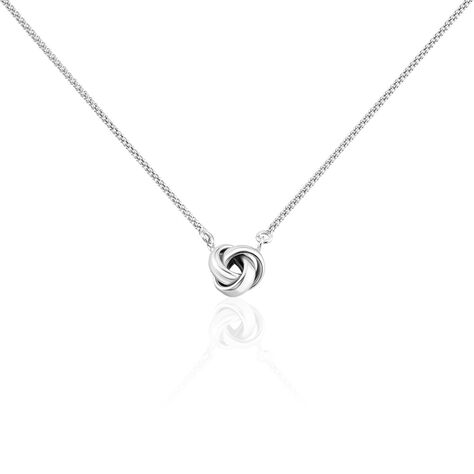 Collier Leonitia Argent Blanc - Colliers fantaisie Femme | Histoire d’Or