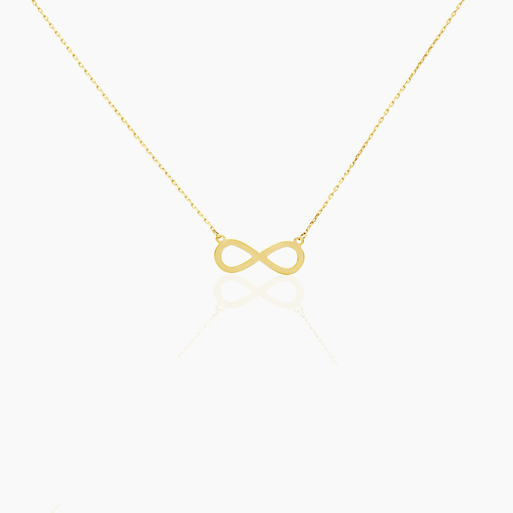 Collier Infinite Or Jaune