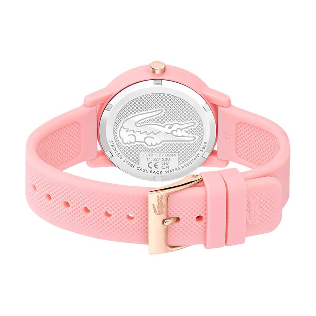 Montre Lacoste 12.12 Rose - Id&eacute;es cadeaux Femme | Histoire d&rsquo;Or