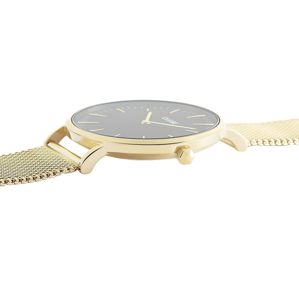 Montre Cluse Boho Chic Noir - Montres Femme | Histoire d&rsquo;Or