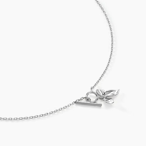 Collier Narcisse Dream Argent Blanc - Colliers fantaisie Femme | Histoire d’Or