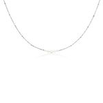 Collier Blaine Argent Blanc Perle De Culture - Colliers fantaisie Femme | Histoire d&rsquo;Or