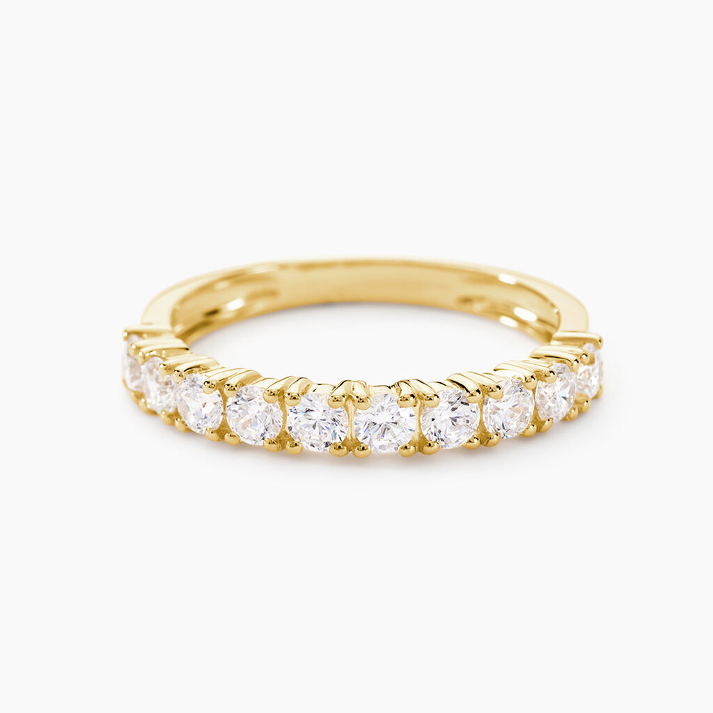 Alliance Julietta Or Jaune Oxyde De Zirconium - Alliances Femme | Histoire d’Or