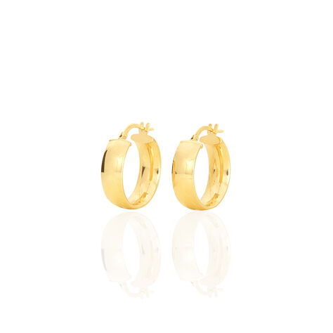 Créoles Terezia Or Jaune - Boucles d'oreilles créoles Femme | Histoire d’Or