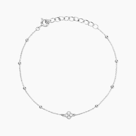 Bracelet Germaine Argent Blanc Oxyde De Zirconium - Bracelets Femme | Histoire d&rsquo;Or