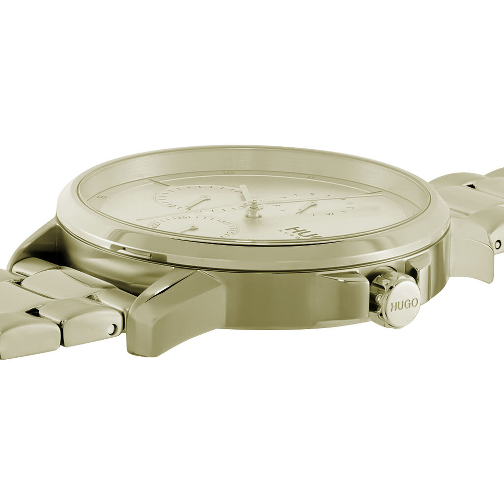 Montre Hugo Focus Champagne - Montres Homme | Histoire d’Or