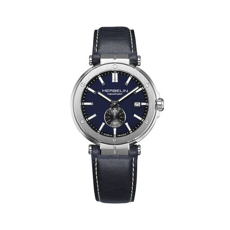 Montre Herbelin Newport Elegance Bleu - F&ecirc;te des p&egrave;res Homme | Histoire d&rsquo;Or