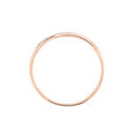 Bague Solena Or Rose Diamant - Bagues solitaires Femme | Histoire d&rsquo;Or