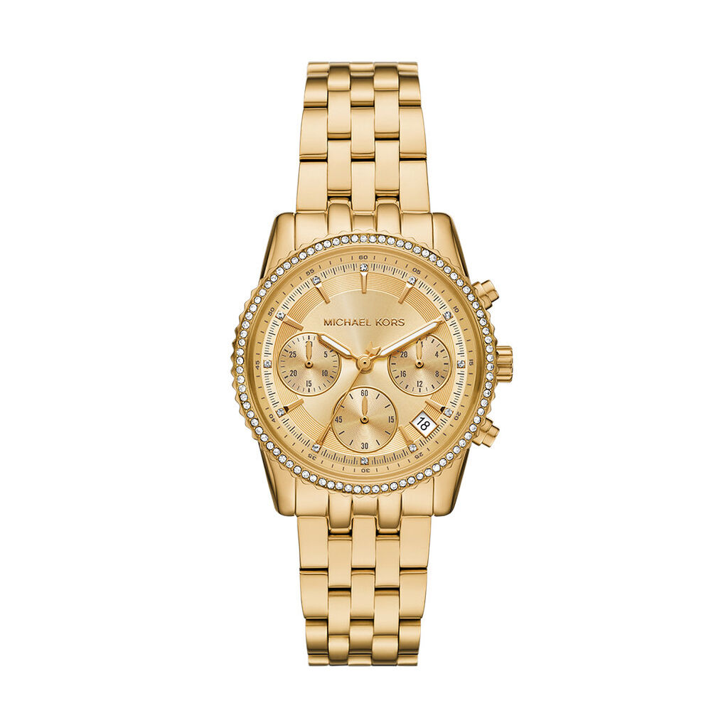 Montre Michael Kors Mini BRYANT Dor&eacute; - Montres Femme | Histoire d&rsquo;Or