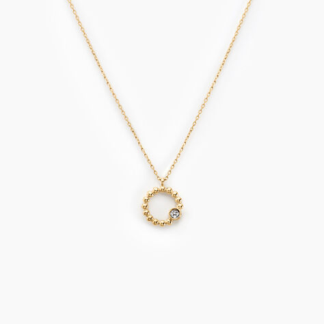 Collier Pearly Effect Or Jaune Diamant - Colliers Femme | Histoire d’Or